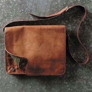 Vintage Handmade Leather Bag