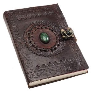 Vintage leather journal